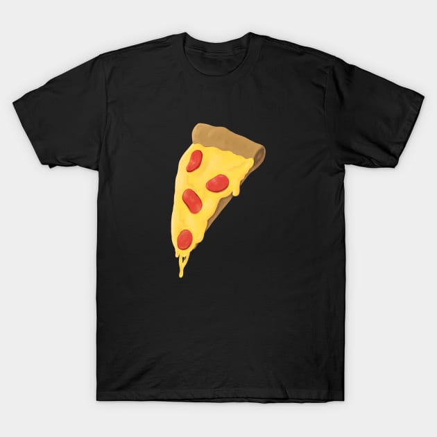 Pizza Slice T-Shirt by LittleGreenHat